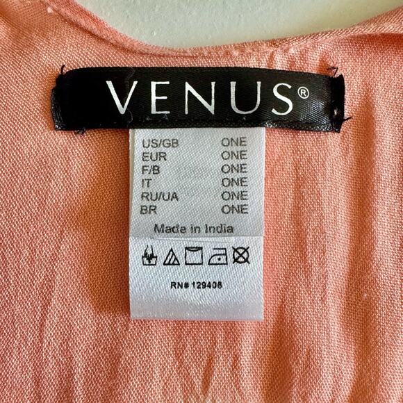 VENUS Coral Kimono / Beach Coverup | One Size Fits Most - Picture 5 of 5